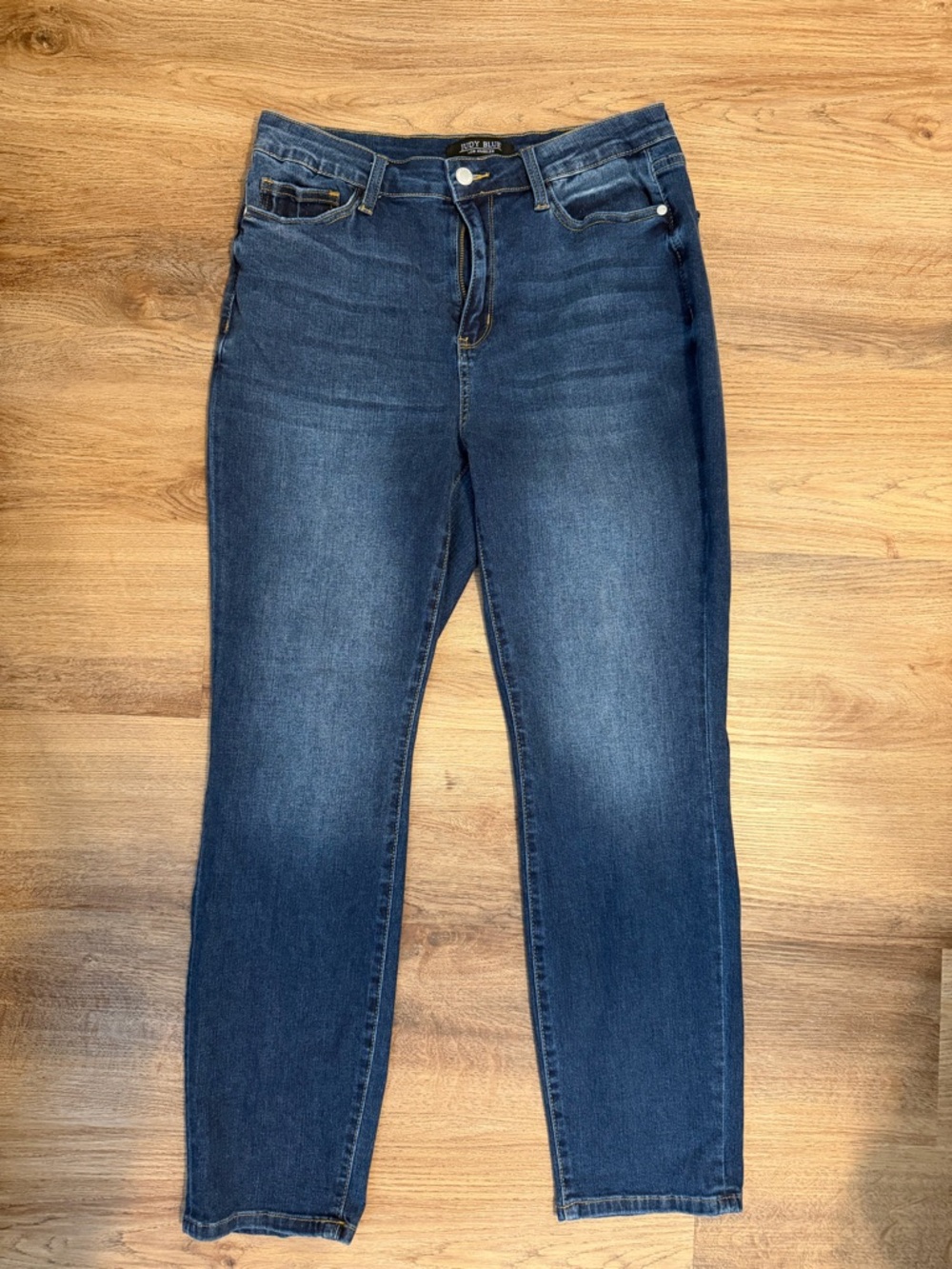 Judy Blue Dark Indigo Straight Leg Jeans